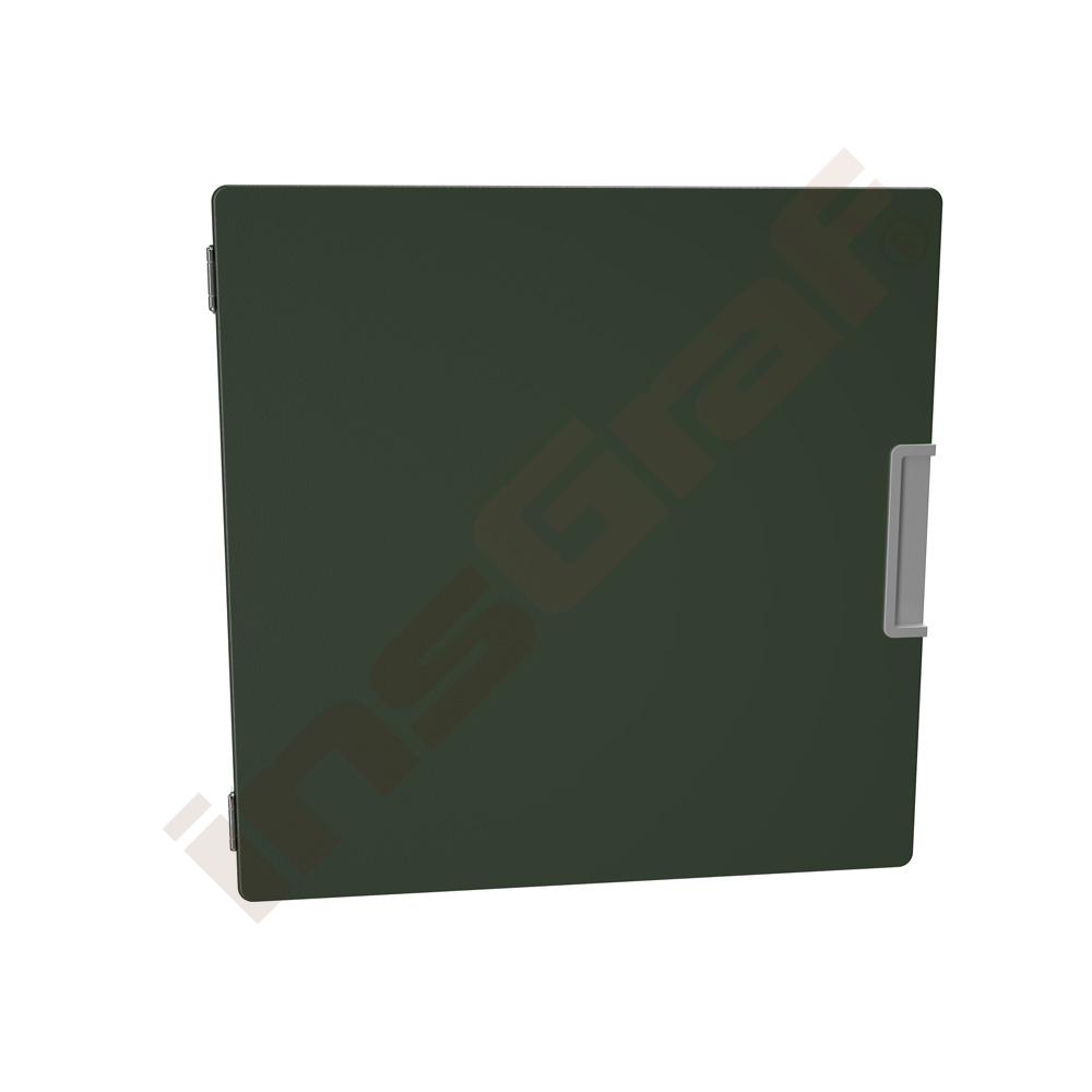 Quadro - malé dvierka 90 st. - tmavozelená