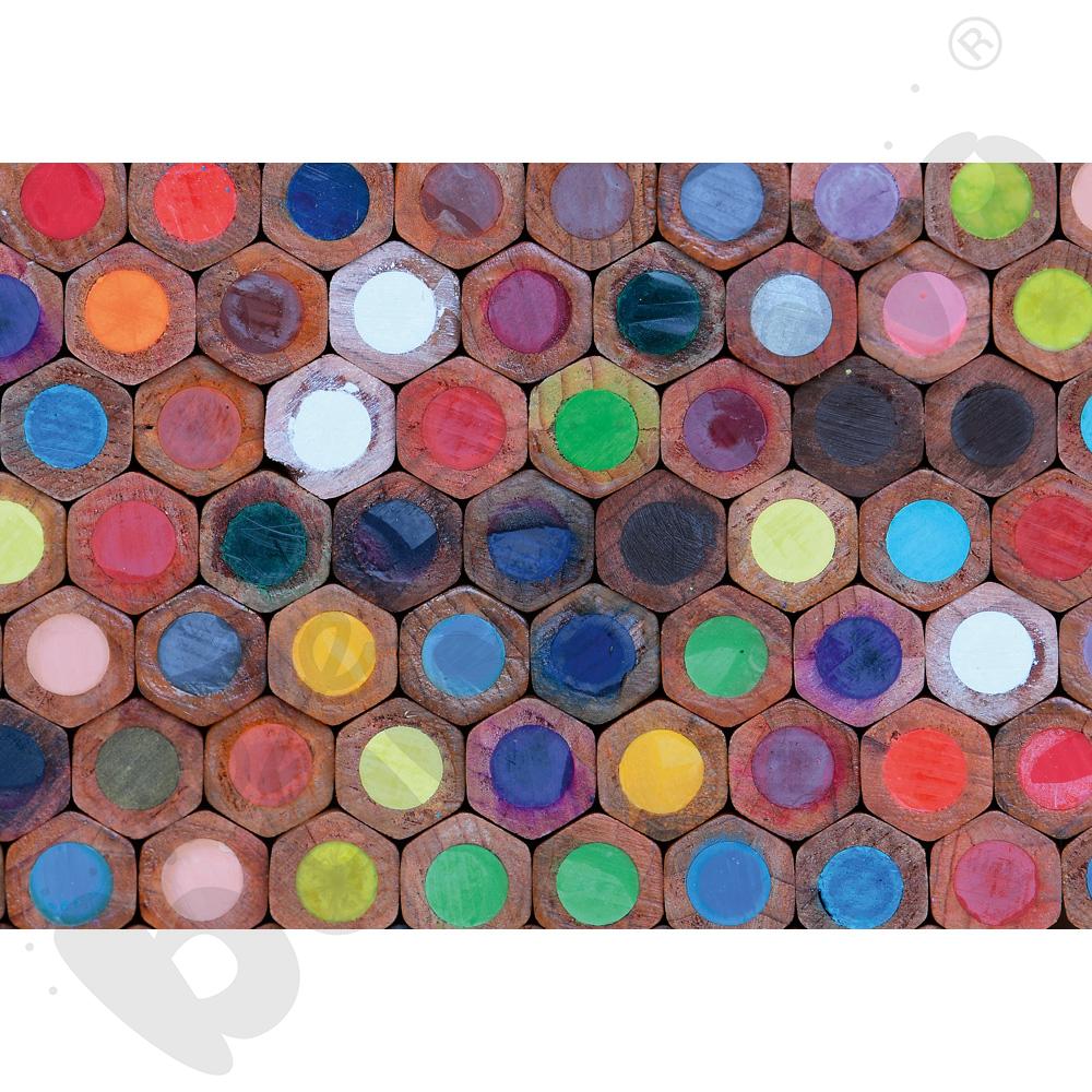 Kredki Color Giants - 96 szt. oprawa drewniana 