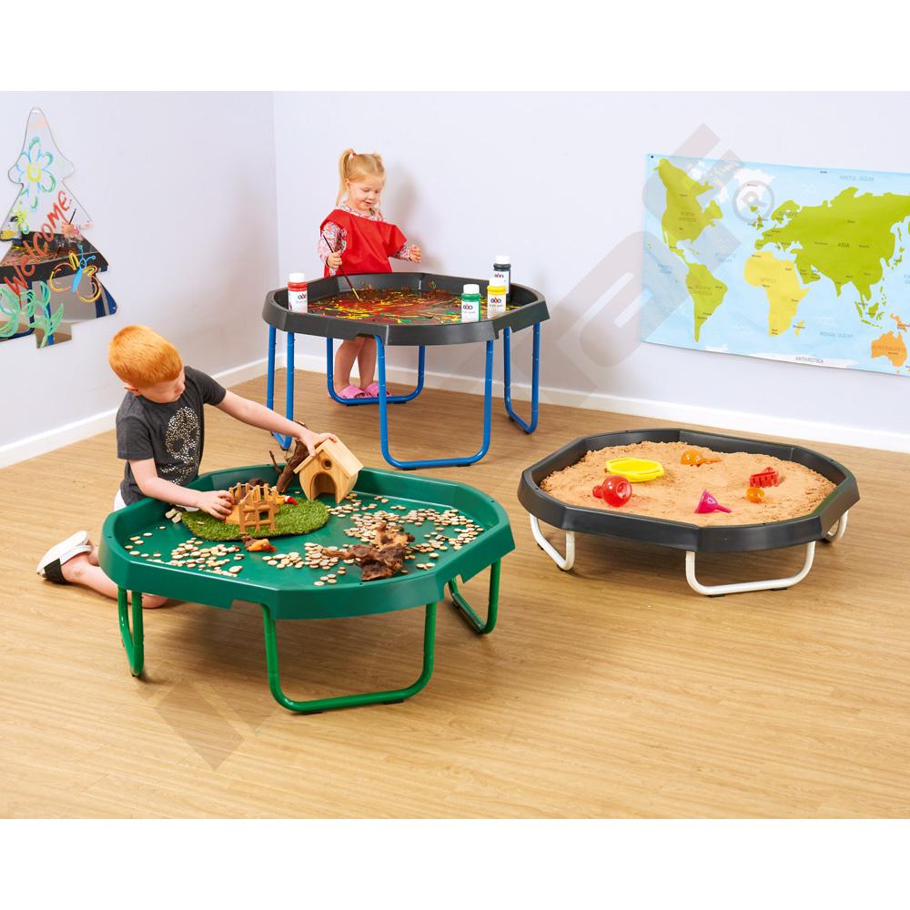 Zásobník do centra aktivit – play tray – modrý