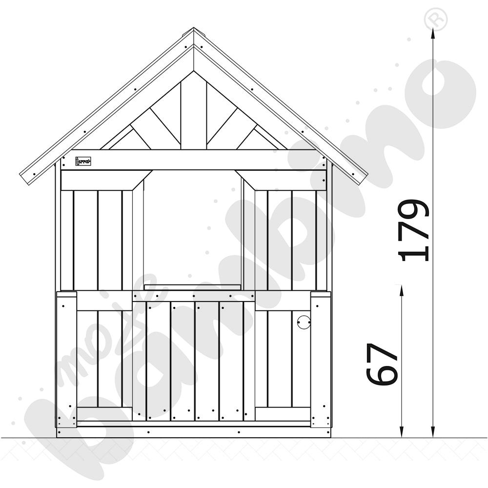 Domek Terra z tarasem