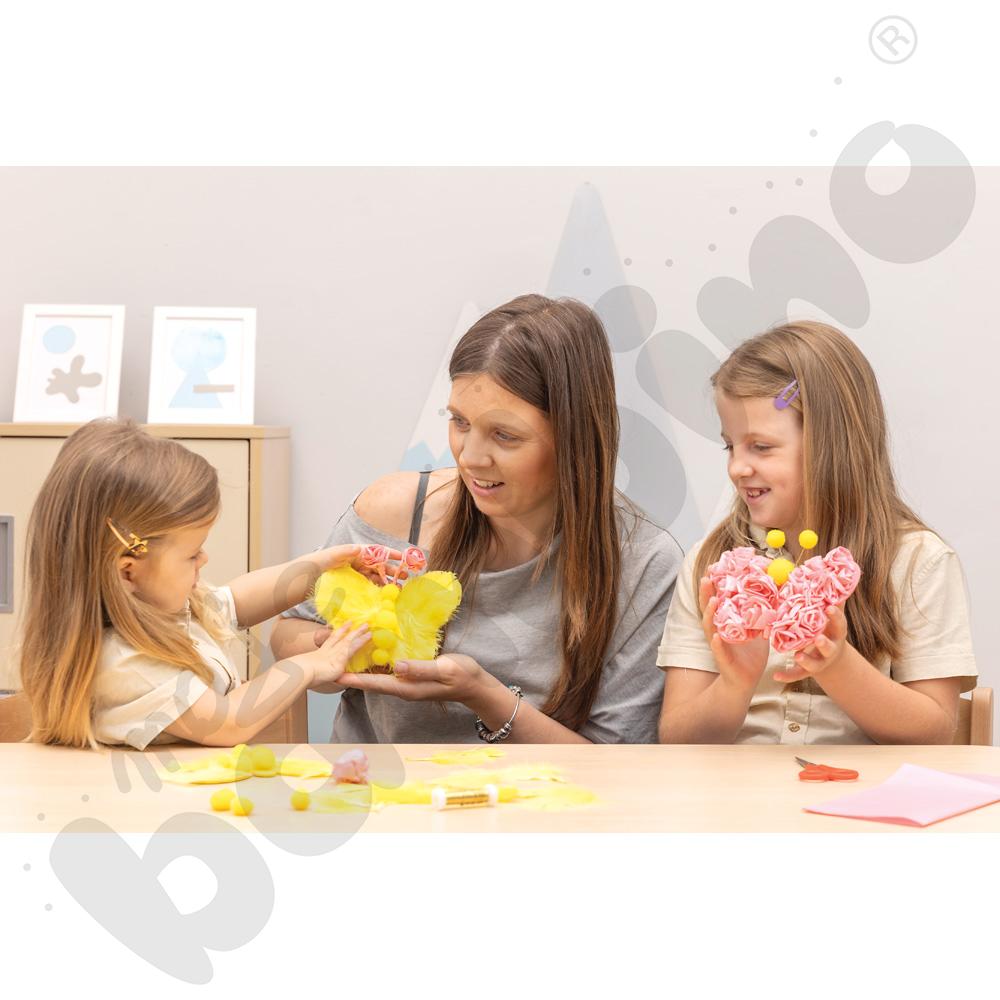 Bibuła 50 x 70 cm tonacja czerwona