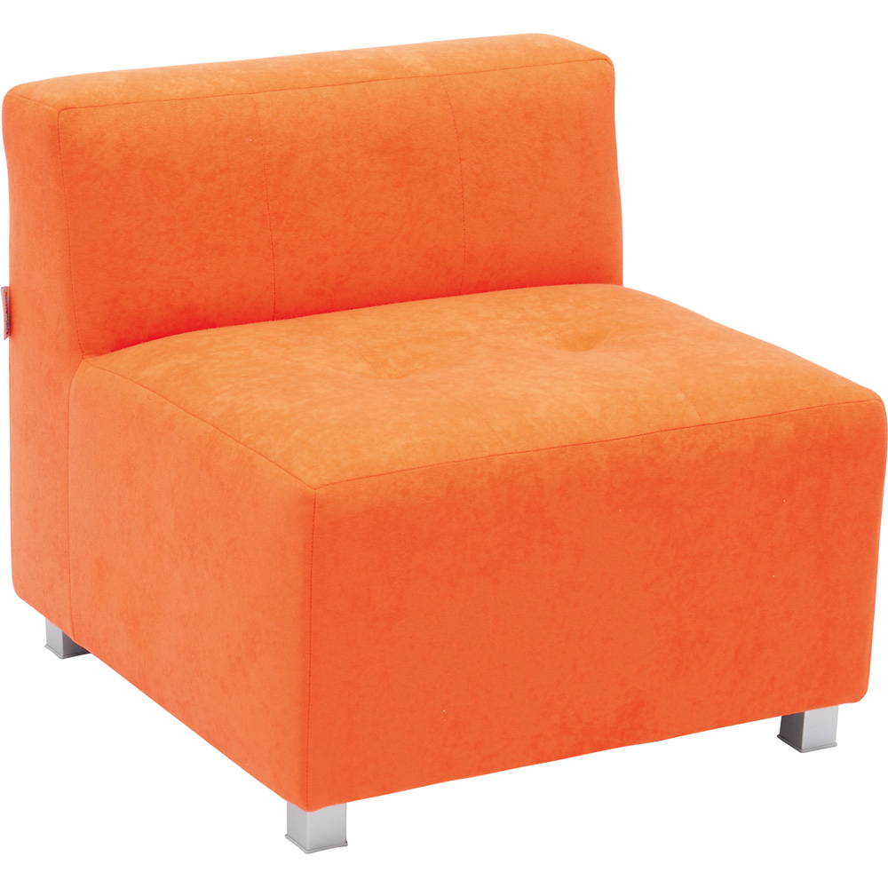 Malá sedačka Flexi, výška 35 cm - oranžová