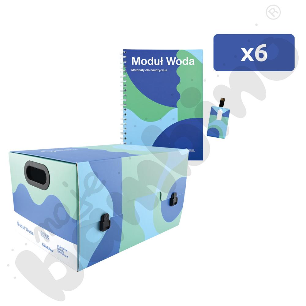 Modułowe Pracownie Przyrodnicze - moduł WODA - pakiet klasowy 6 szt.