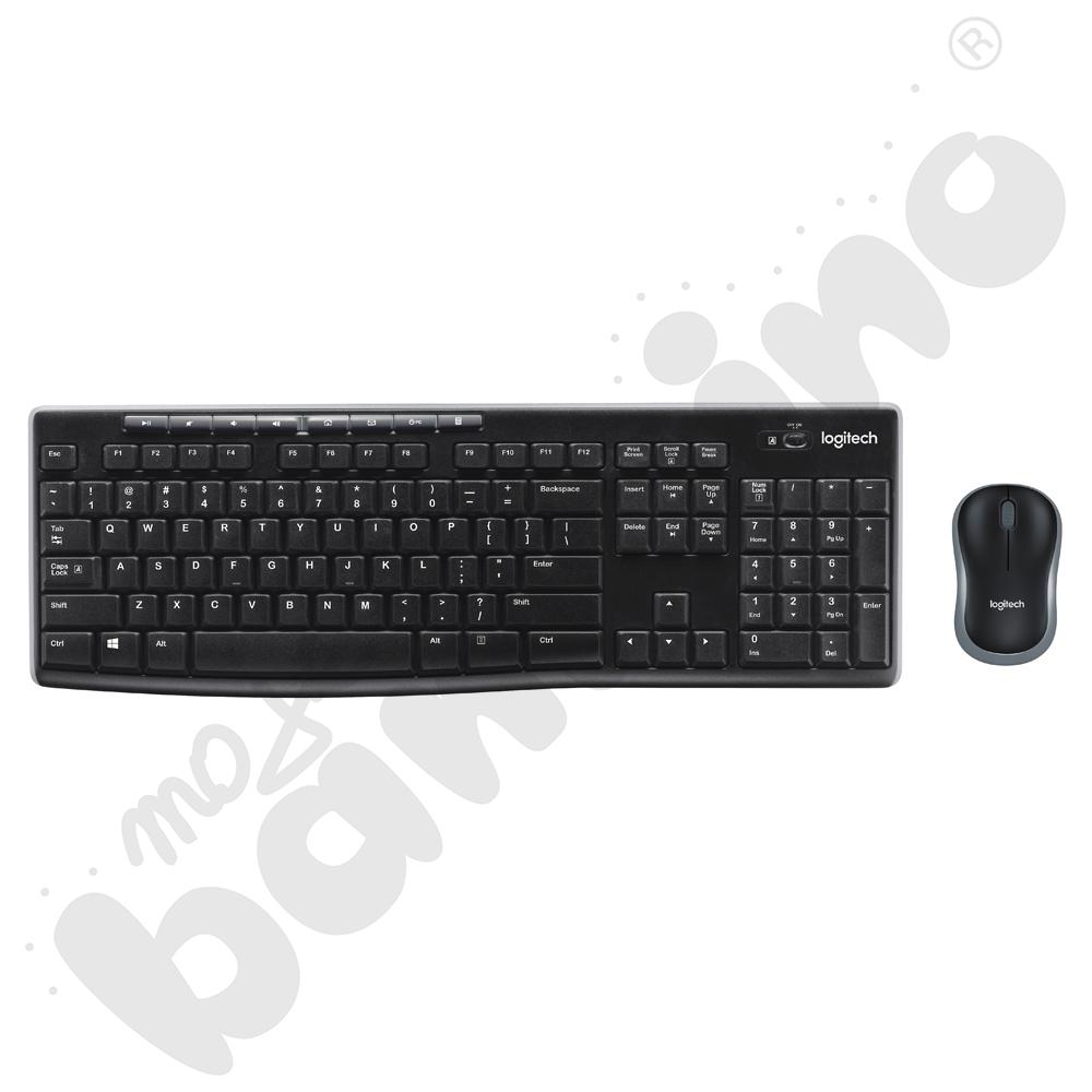 Zestaw Logitech: klawiatura + mysz MK270 
