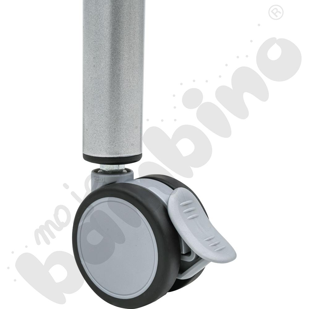 Mały stolik na kubeczki 16 szt. - blat szary