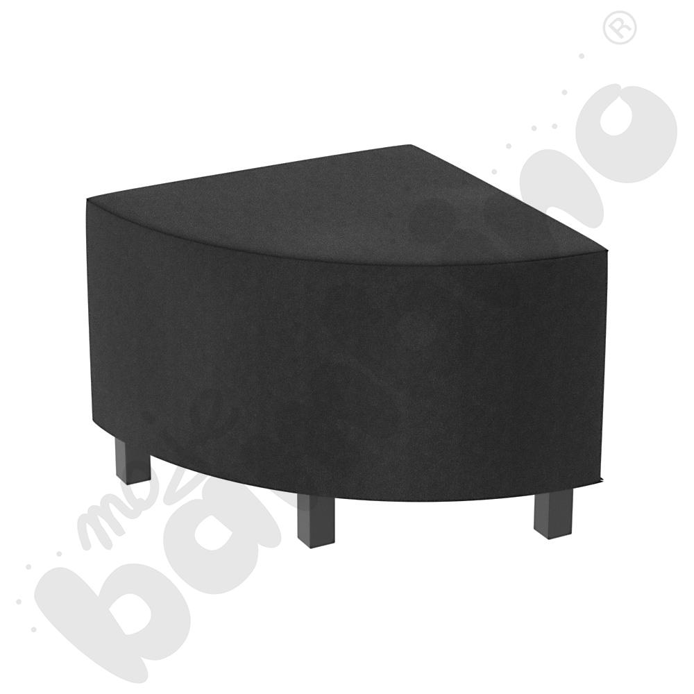 Pufa Universum 1/4 koła narożna, tkanina KG38