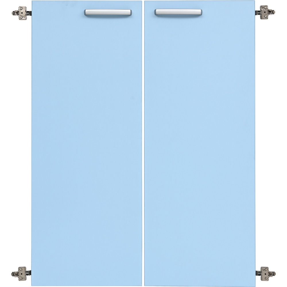 Dvierka Grande veľké 90 st. 2 ks - bledomodré