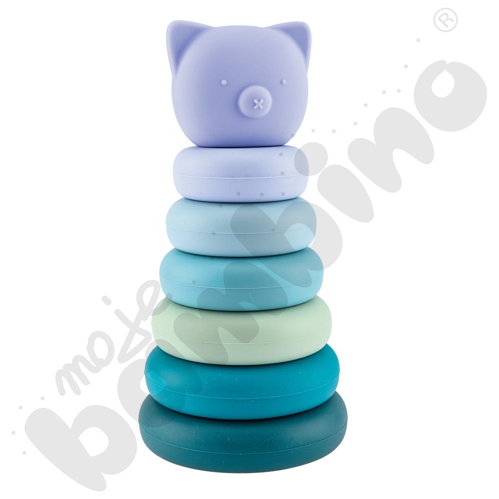 Nakładanka silikonowa - miś, mix kolorów