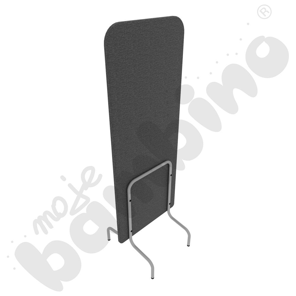 Parawan Versa 60x170 cm z filcowymi stopkami, stelaż jasnoszary, tkanina RO40