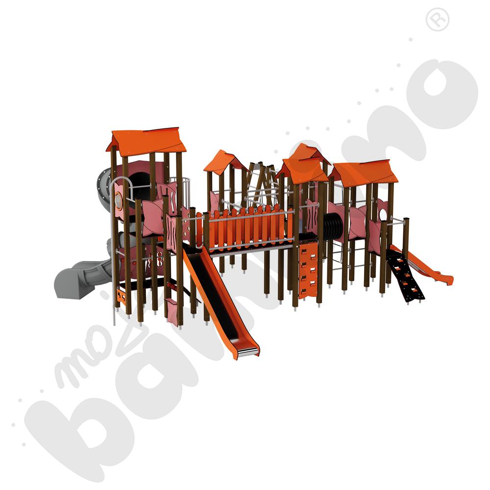 Zestaw Urbi 15, słupy drewniane A