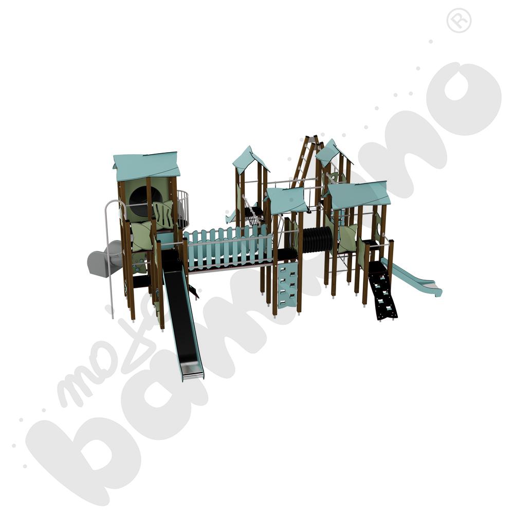 Zestaw Urbi 15, słupy drewniane C