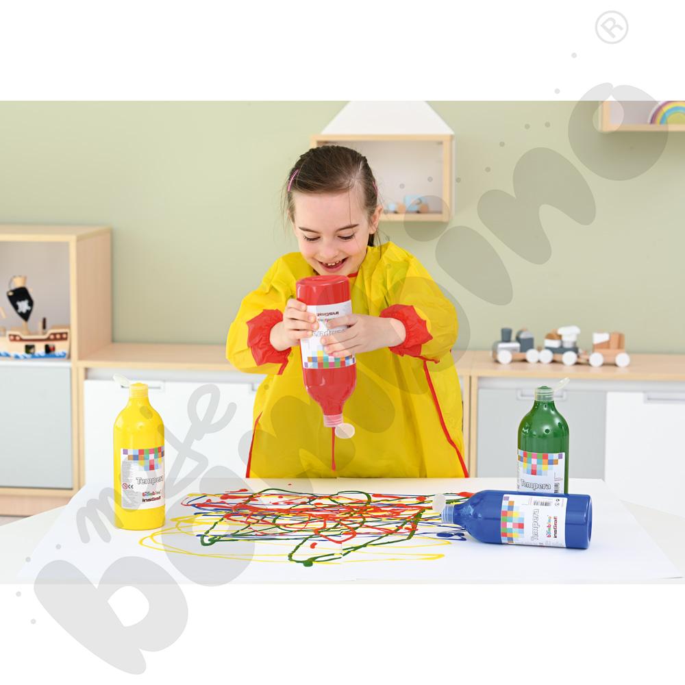 Tempera 1000 ml - jasnoczerwona