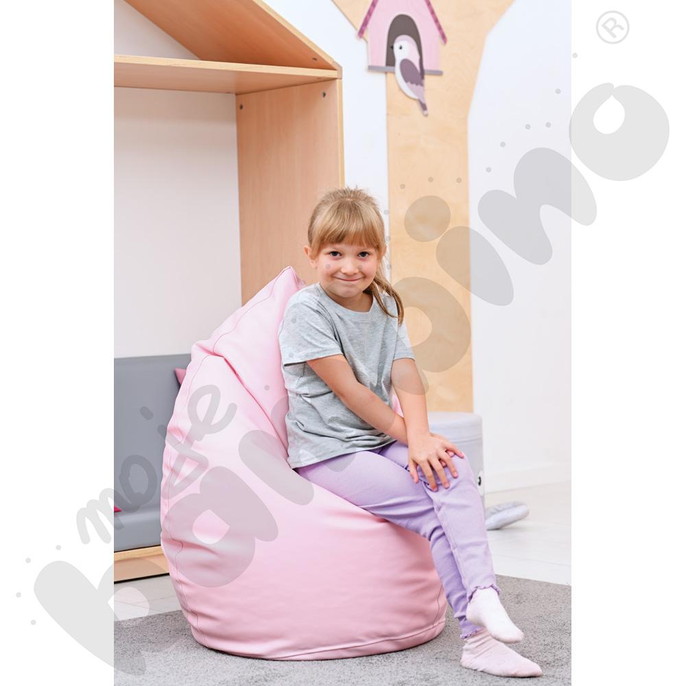 Gruszka mini jasnoróżowy pastel - MED