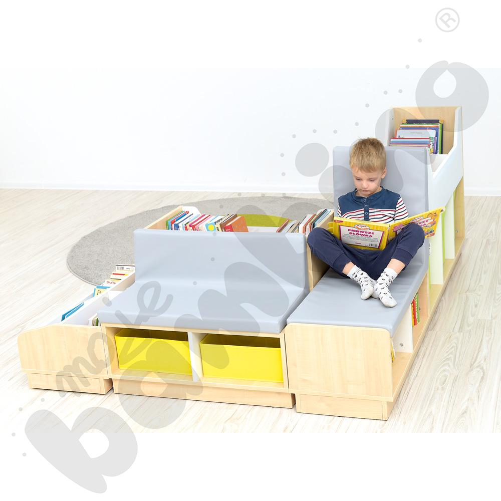 Quadro - zestaw 9, skrzynia klon jasny