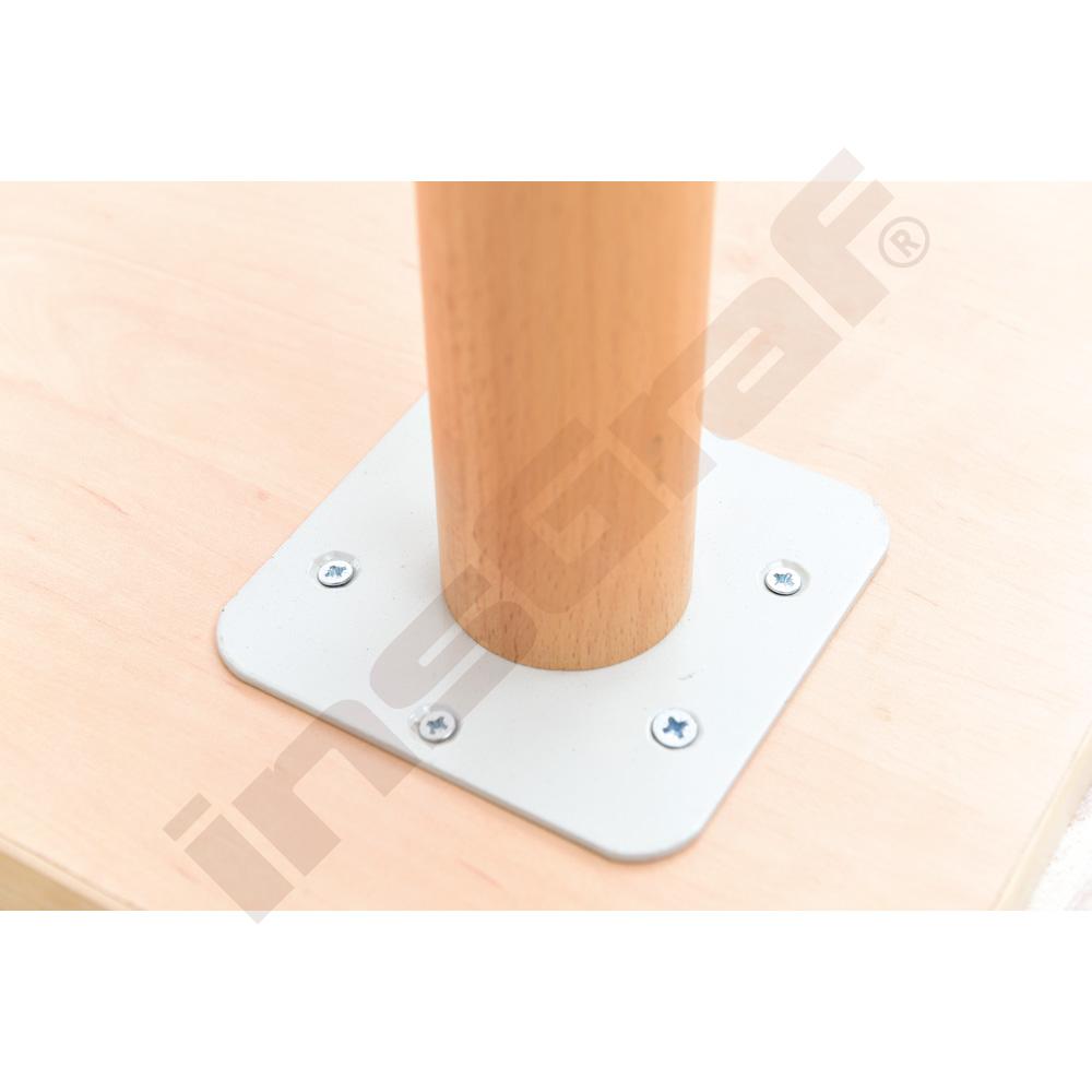 Nohy ke stolům Flexi výška 52 cm, k židlím 31 cm 
