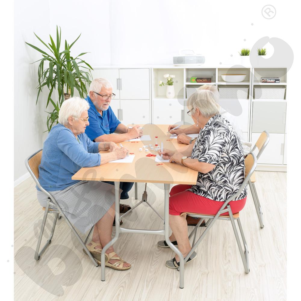 Krzesło Tipi rozm. 6 srebrne