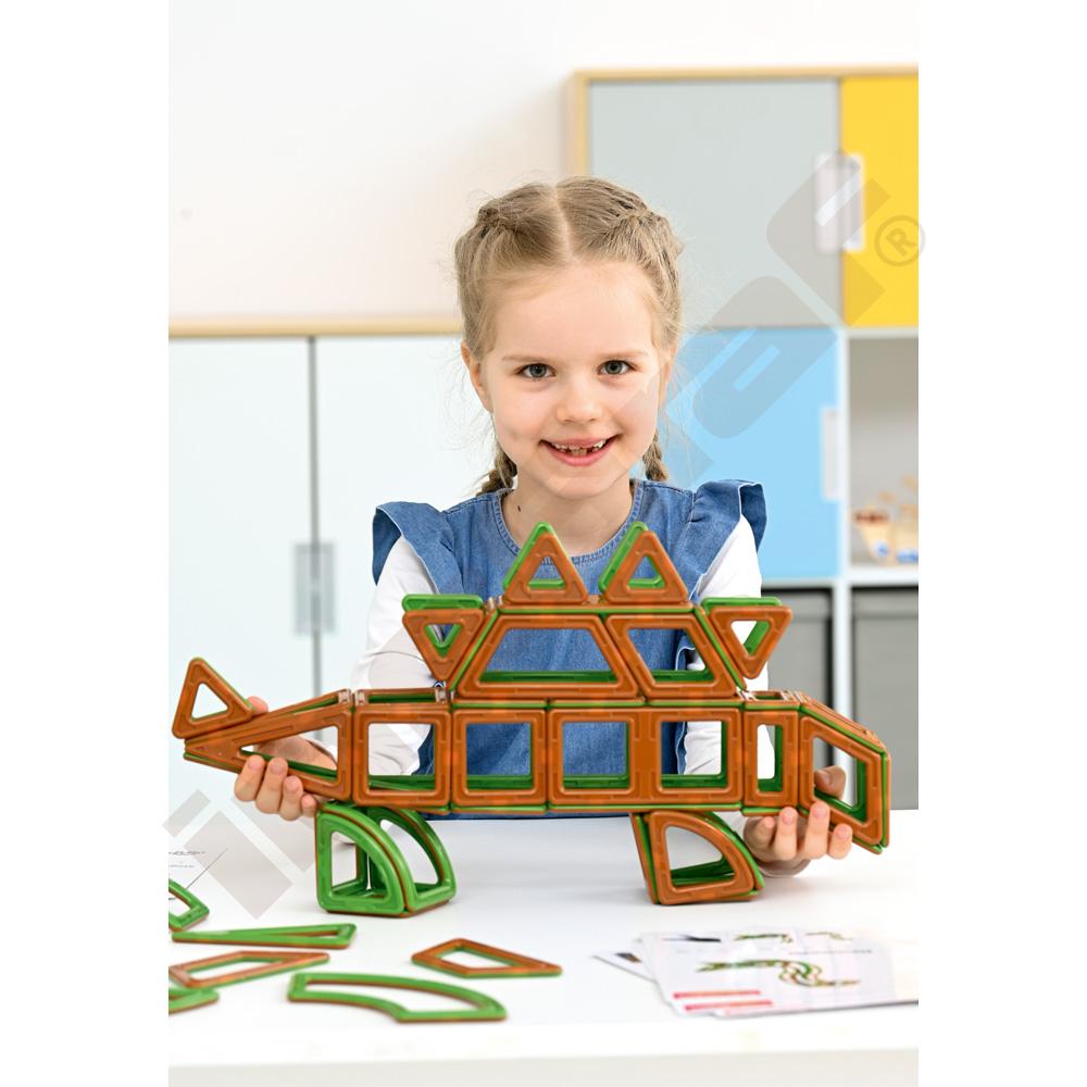 Magformers Dino, 65 dielov