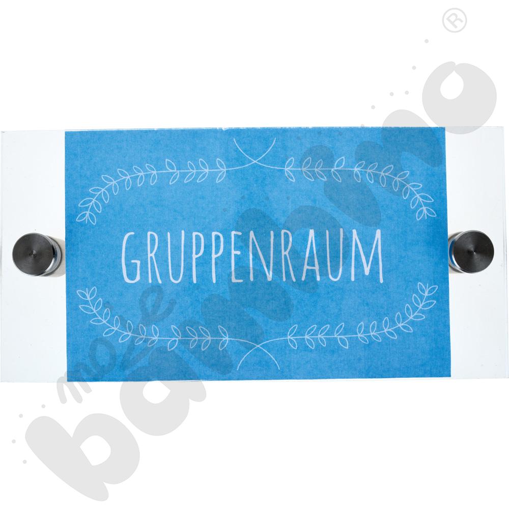 Tabliczka informacyjna przydrzwiowa EuroPLEX 190x95mm