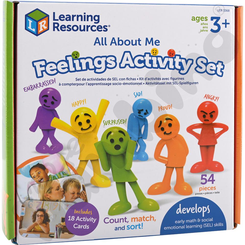 Moje emocje - zestaw ludzików i kart aktywności