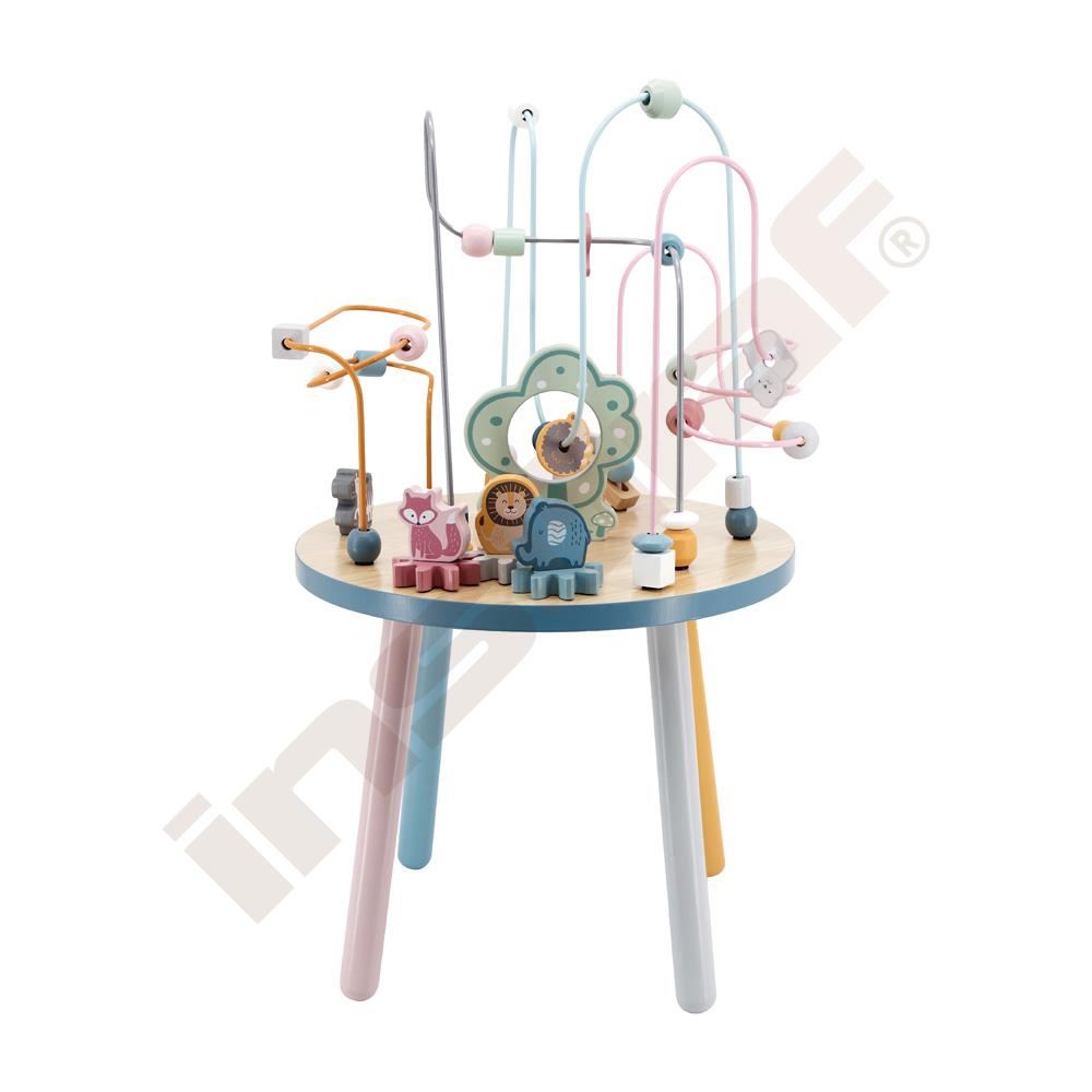 
Spieltisch mit Spiralbahn
