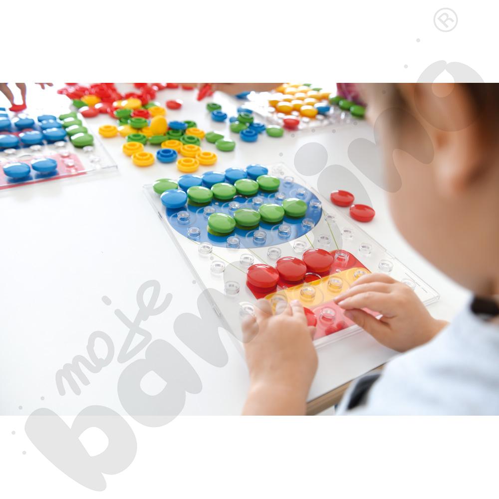 Maxi mozaika z pastelowymi napami