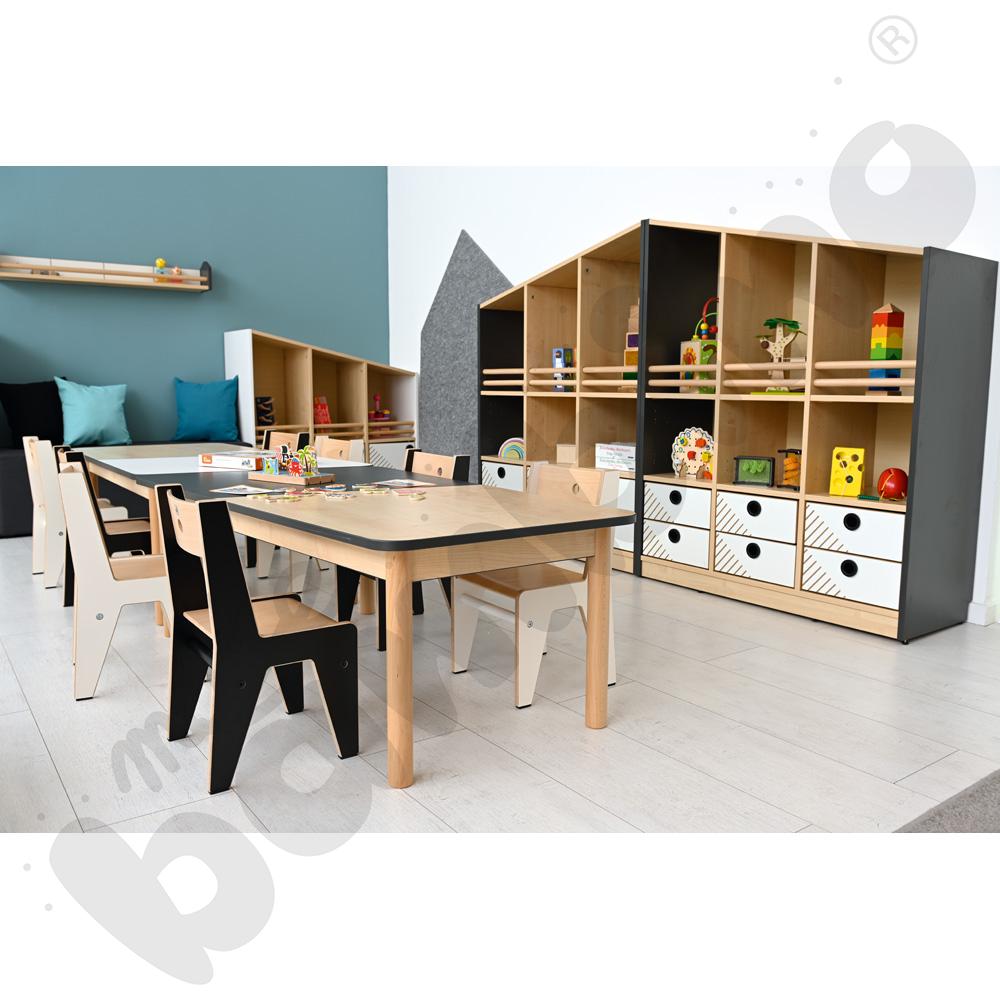 Szafka wysoka FLO lewa antracyt