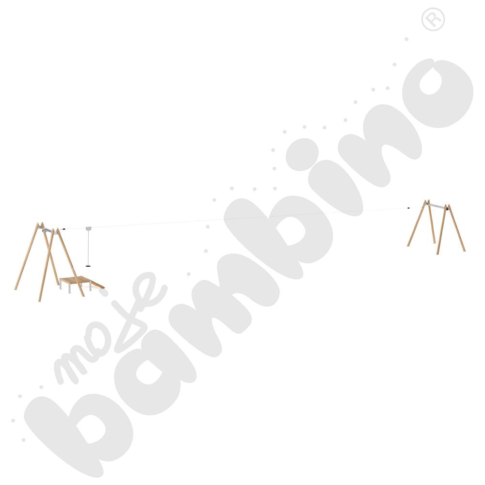 Zjazd linowy Robinio