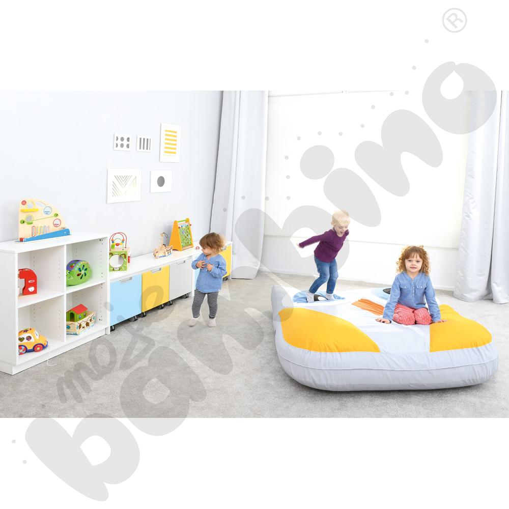   Quadro - szafka M na 8 wąskich szuflad, biała  