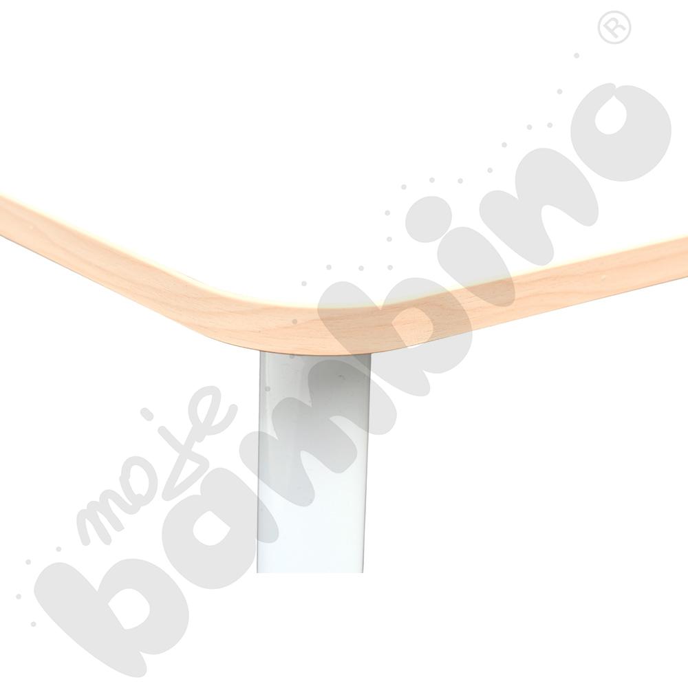 Blat Quadro klon jasny prostokątny, klon jasny obrzeże