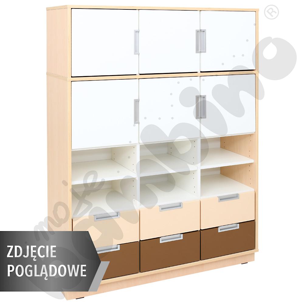 Quadro - zestaw 95, 90 st., biała skrzynia