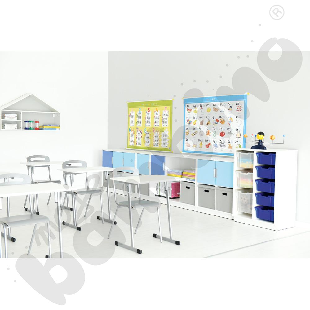 Quadro - zestaw 108, 90 st., biała skrzynia