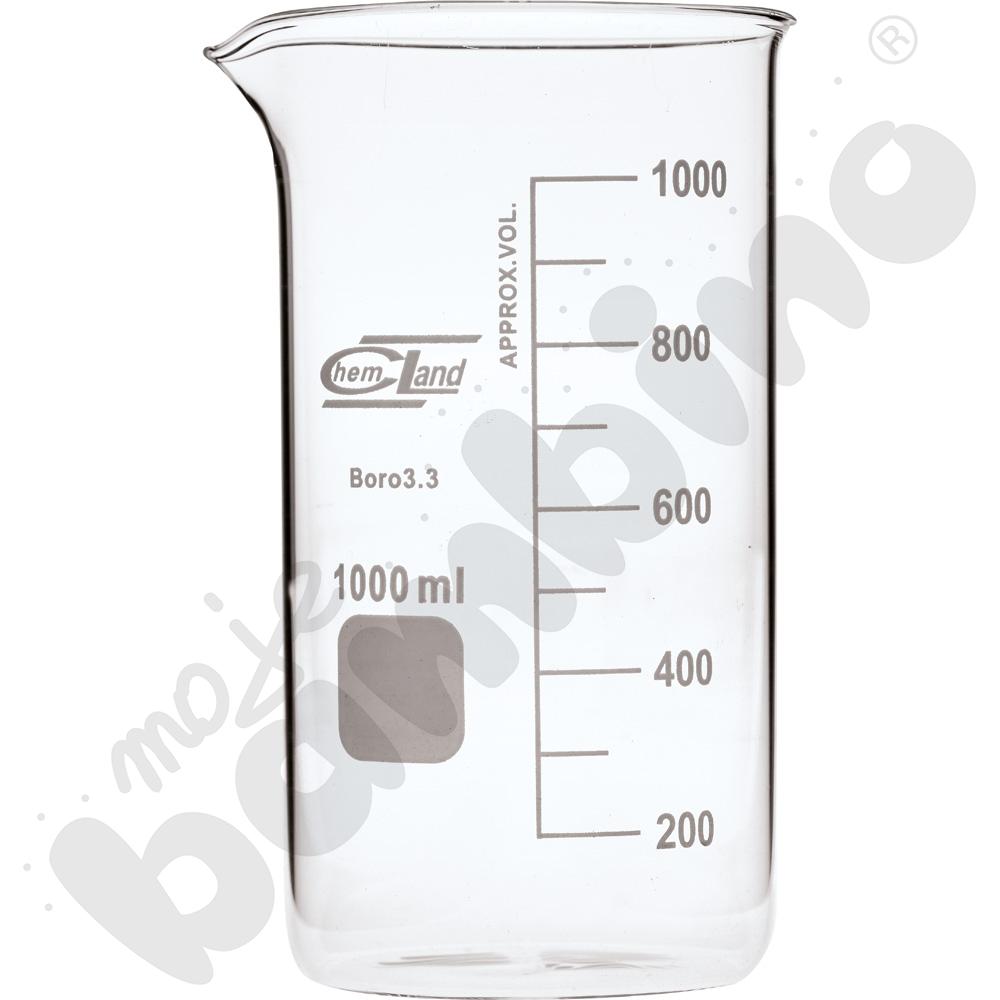 Zlewka wysoka szklana 1000 ml