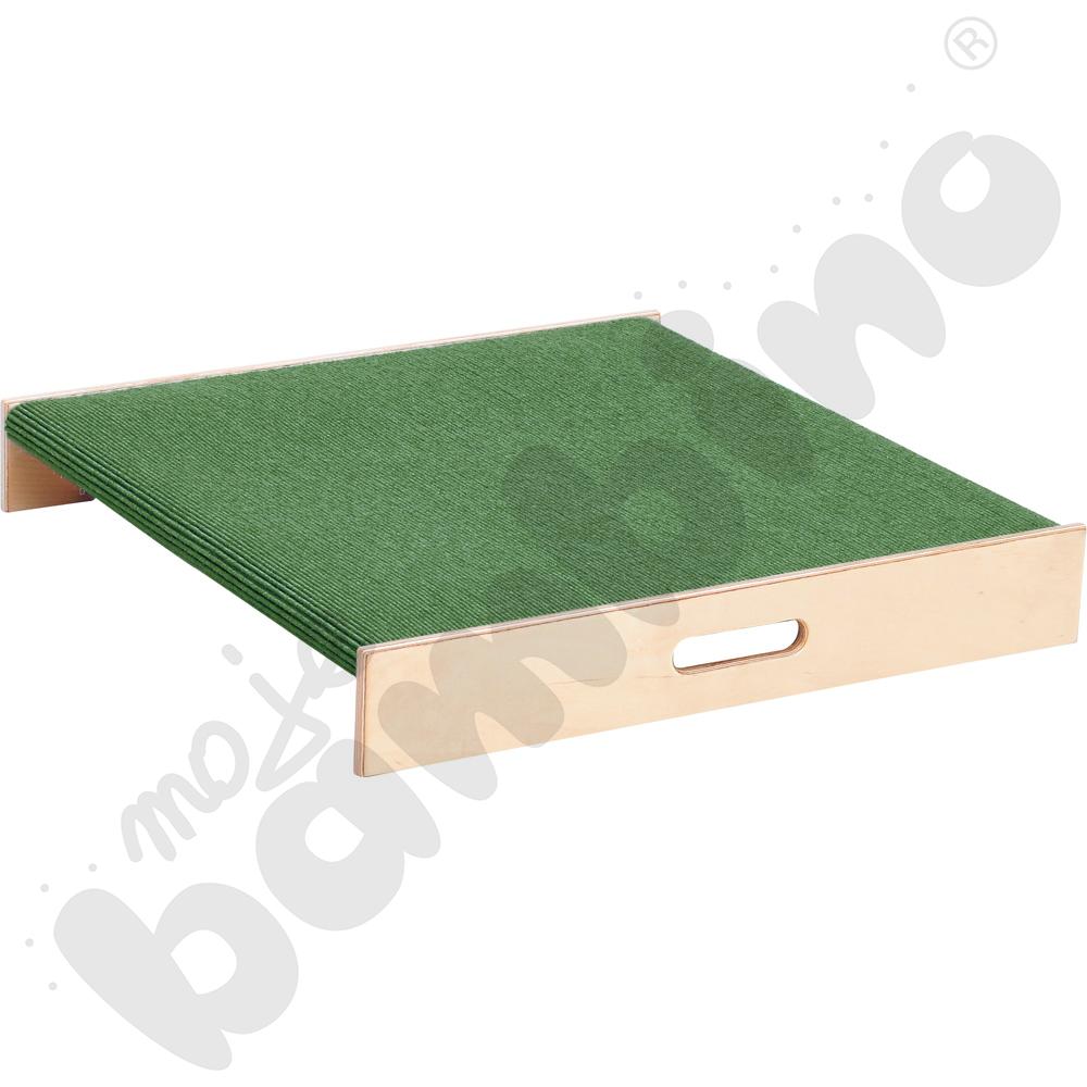 Podest kwadrat, wys. 10 cm - ciemnozielony