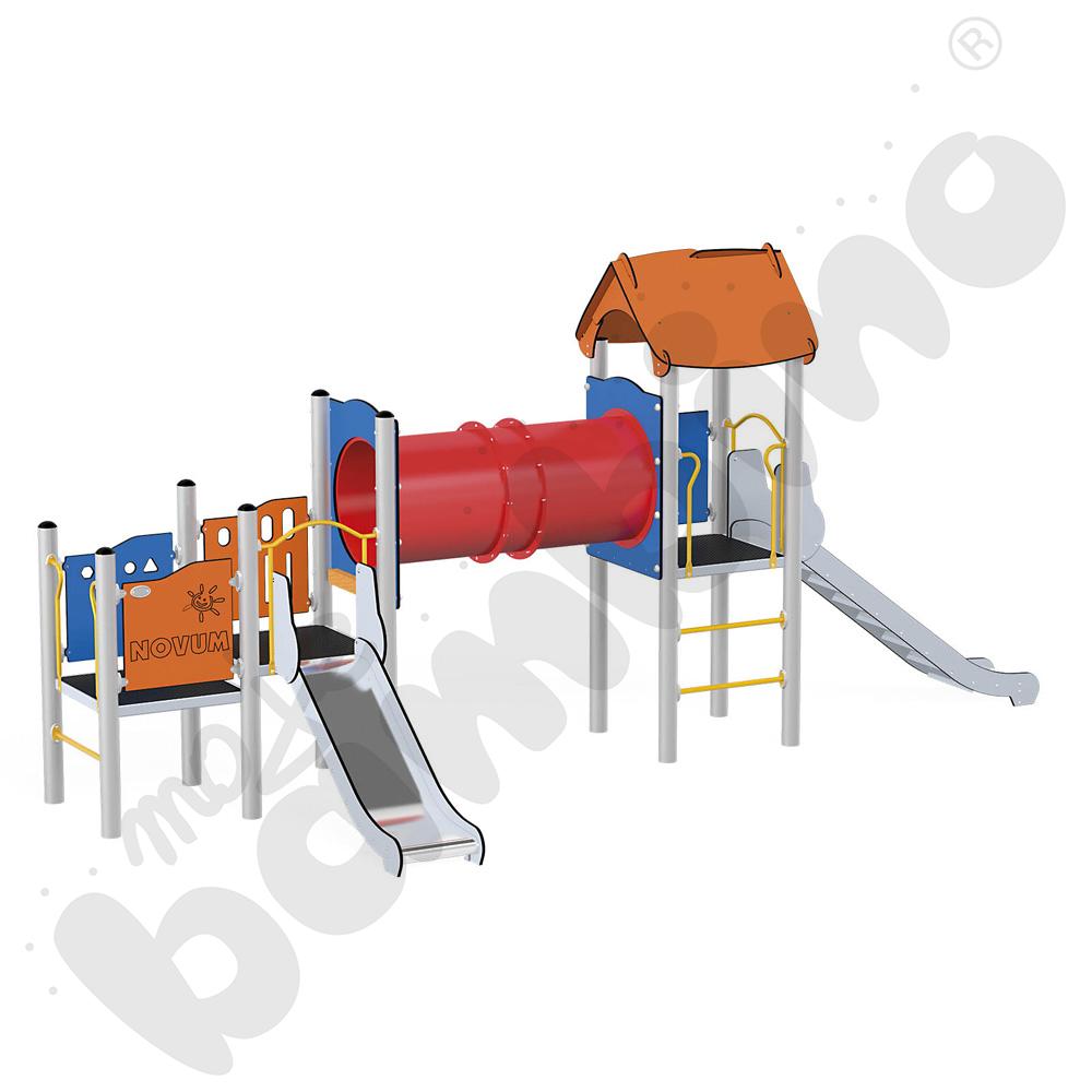 Orbis - wieża 14, metalowe słupy