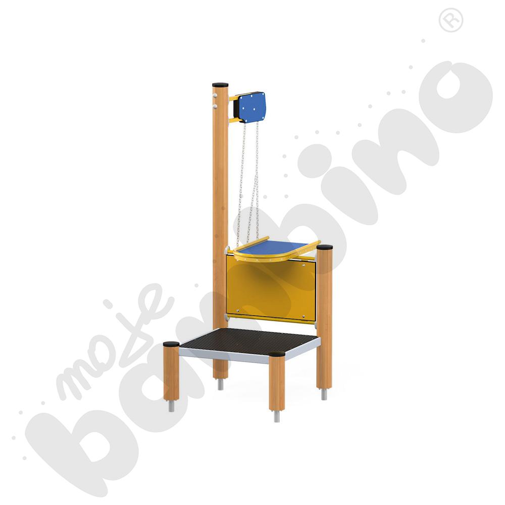 Wciągarka do piasku z podestem