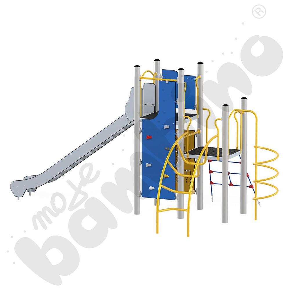 Orbis - platforma 13, metalowe słupy