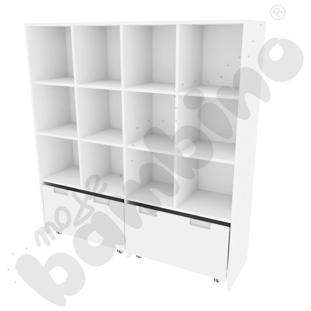 Quadro - zestaw 42, biała skrzynia