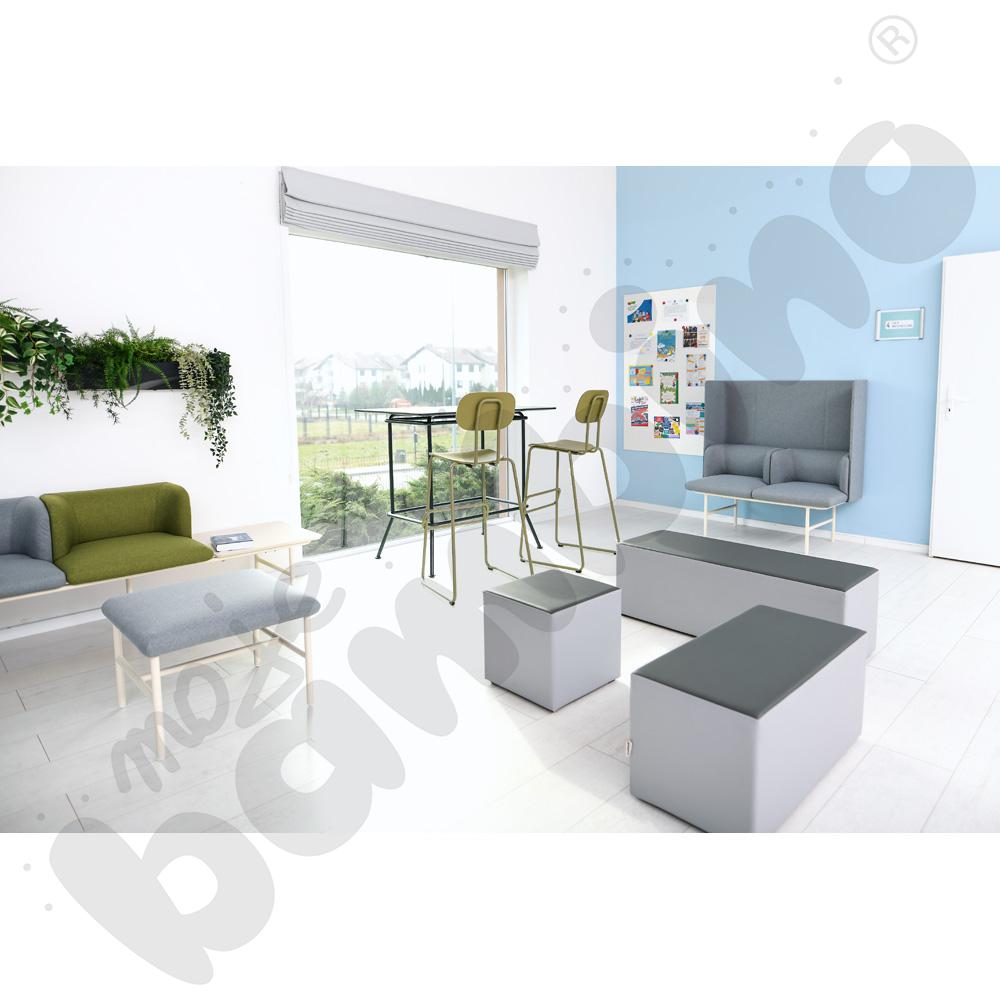 Hoker wysoki New School oliwka