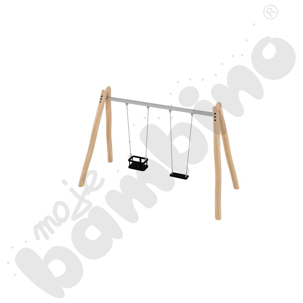 Robinio - stelaż do huśtawki podwójnej