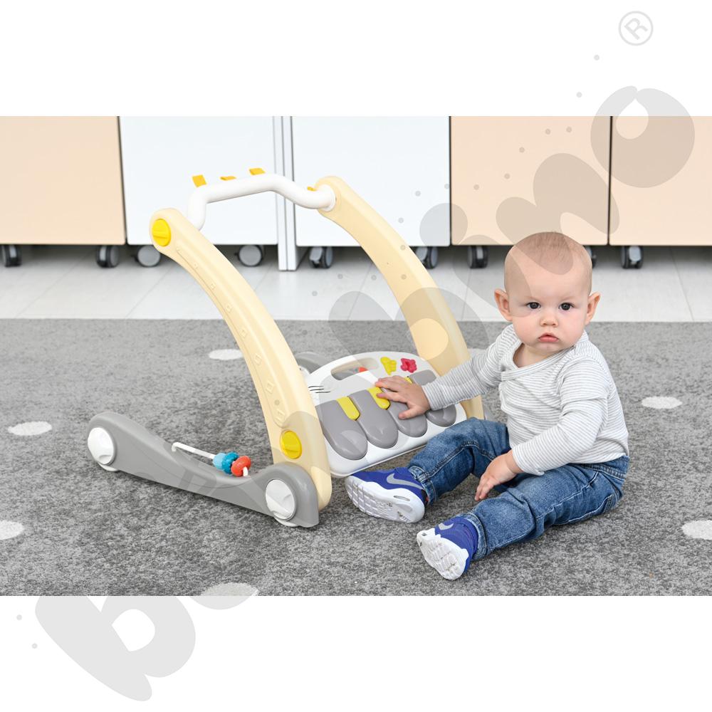 Chodzik i mata z pianinkiem 2w1