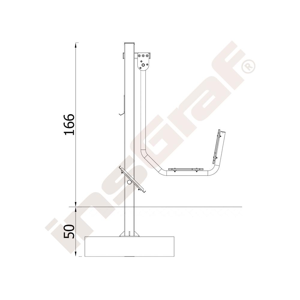Samostatne stojaci foot press
