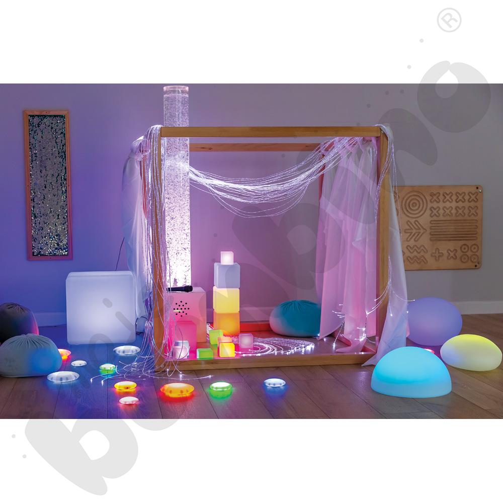 Sześcian - konstrukcja na akcesoria sensoryczne