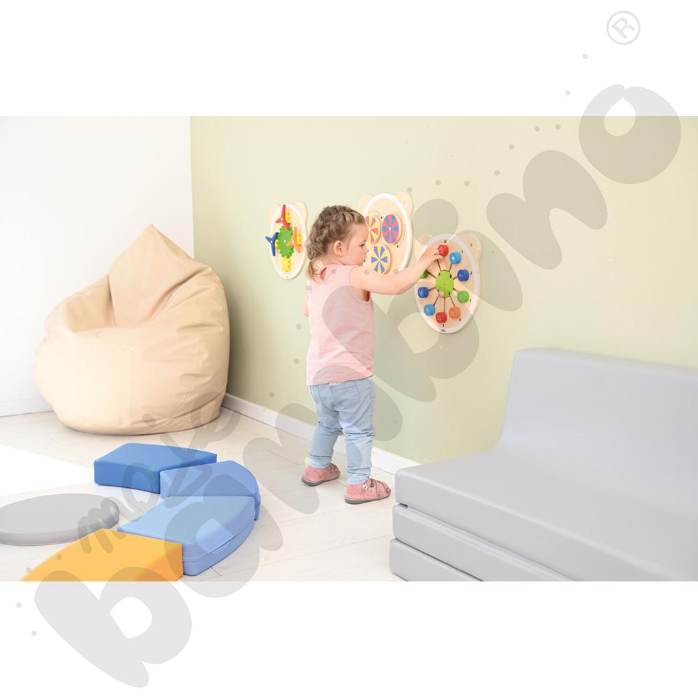 Tabliczka - wirujące kolory