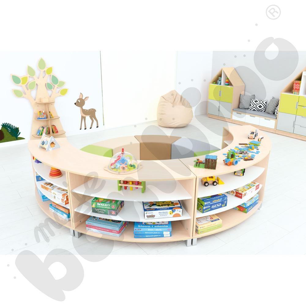 Quadro - zestaw 139, skrzynia klon jasny