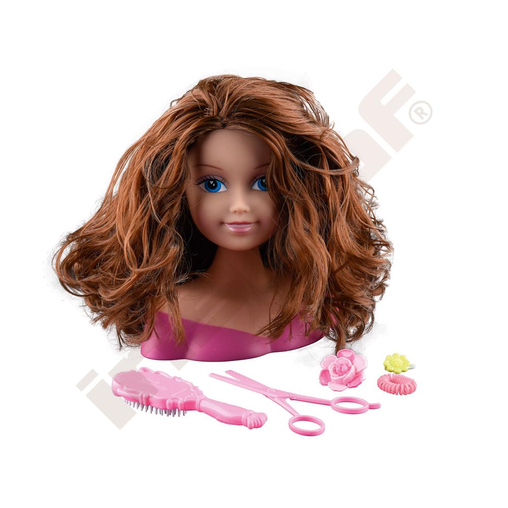 Bábika Nina, hlava pre styling