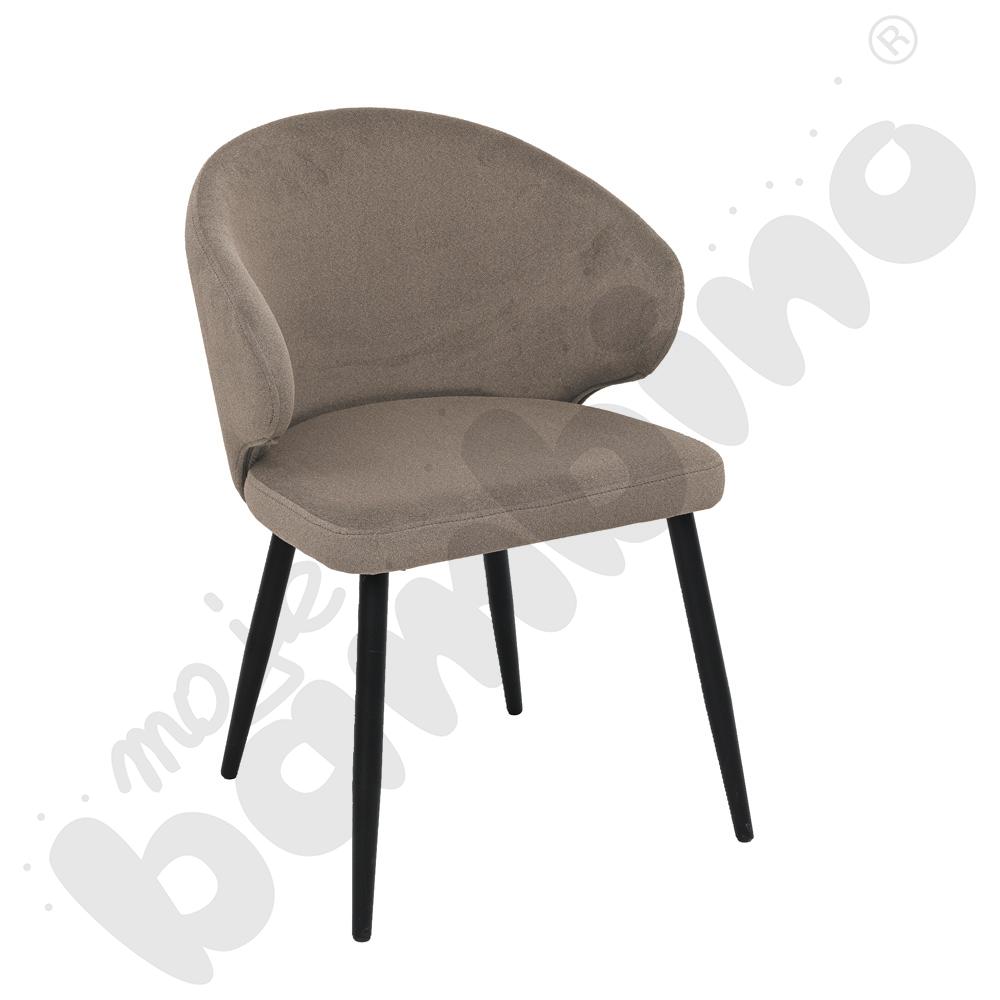 Krzesło Freja szarobrązowe