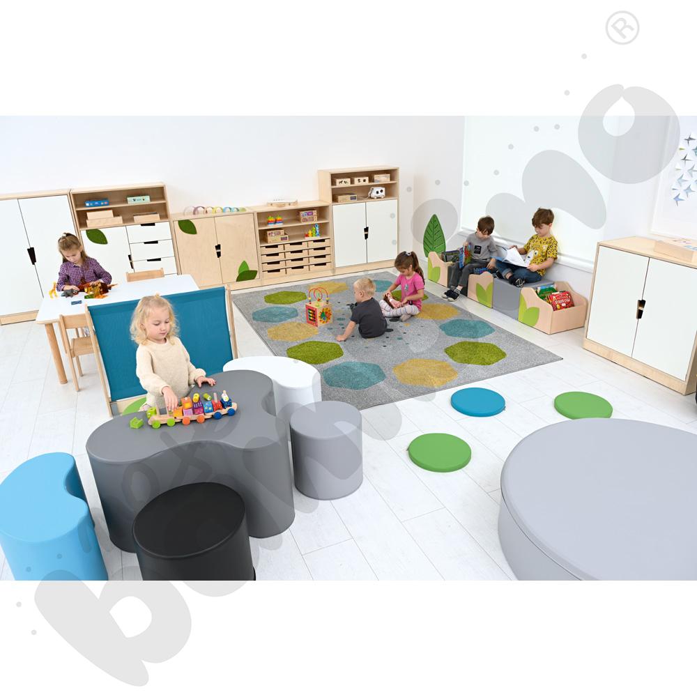 Dywan Sześciokąty 2 x 3 m, na 12 miejsc siedzących