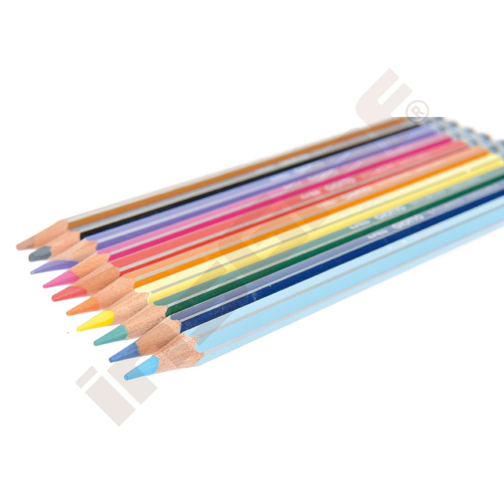 Gumovací pastelky 10 barev