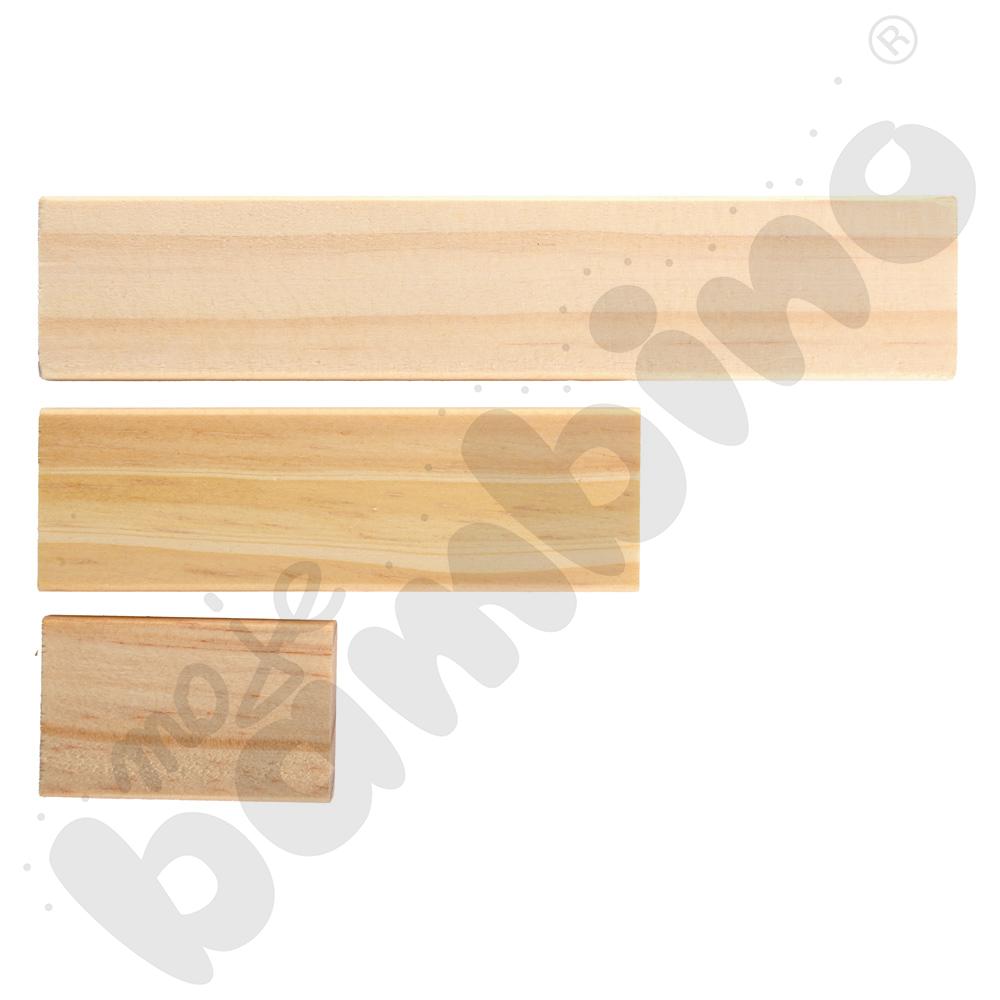 Join Clips - zestaw drewnianych klocków, 566 elem.  