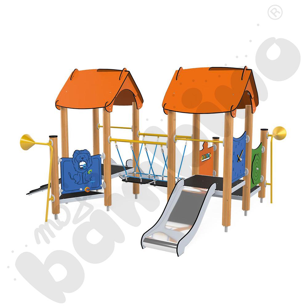 Orbis - zestaw 11652, drewniane słupy